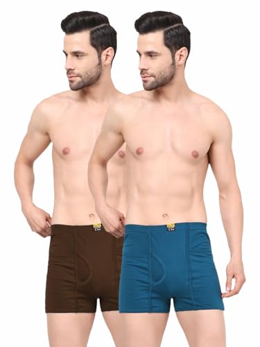 Image of Digsel Men 100% Cotton Inner Elastic Packet Trunks