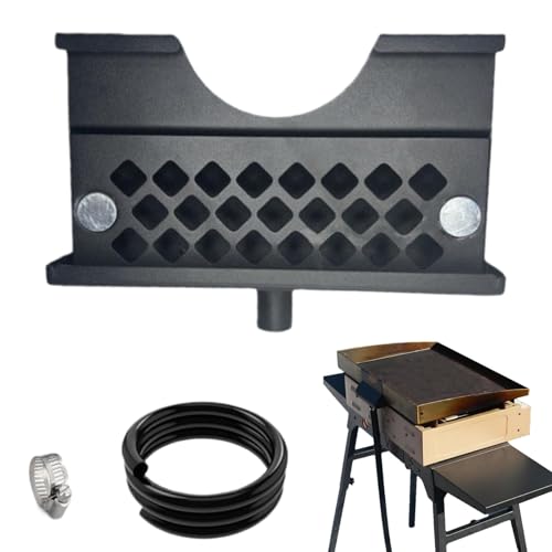 BBQ Scolapiatti Olio,Imbuto Di Scarico Grasso | Imbuto di drenaggio Scolapiatti Grasso - scarico del grasso, per ferro rimovibili per una cottura pulita