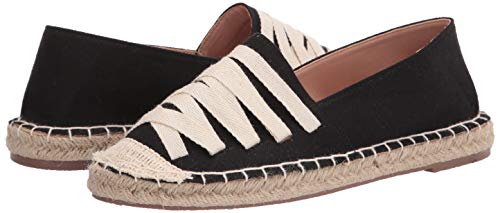 Yoki Women's Comfort Espadrille Wedge Sandal, Black, 8 #TOP6