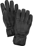 hestra guanti omni 5-finger uomo, black, eu 9