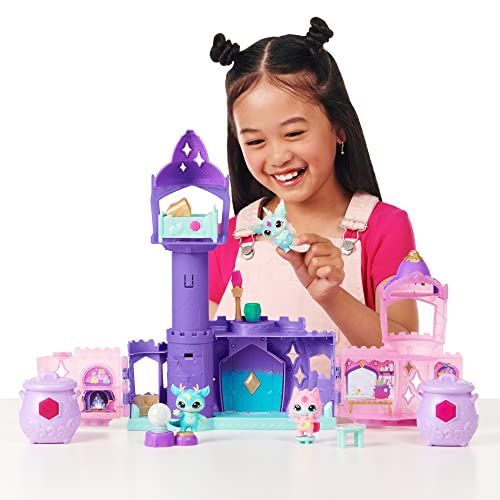 Magic Mixies Mixlings Magic Castle Super Pack, Expanding Playset With Magic Wand That Reveals 5 Magic Moments And 2 Collector's Cauldrons, For Kids Aged 5 And Up, Amazon Exclusive #TOP1