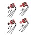 Produktbild leoboone 4ST DXW D1407 3500KV 2-3S CW / CCW 5mm Brushless Motor für RC Racing Drone Multicopter Quadcopter 4045/5030 Propeller