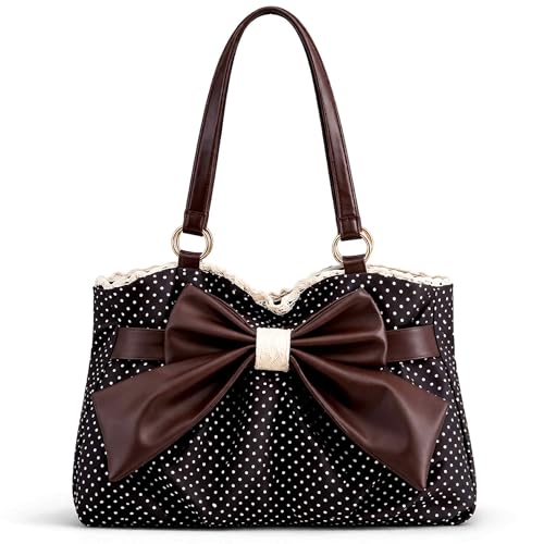 Bolso Tote con Lunas, Retro Vintage para Mujer