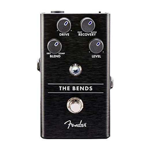 Fender® »THE BENDS COMPRESSOR PEDAL« Pedal de efecto para guitarra eléctrica