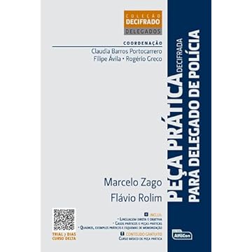 Capa do livro Peça Prática Decifrada - Para Delegado de Polícia