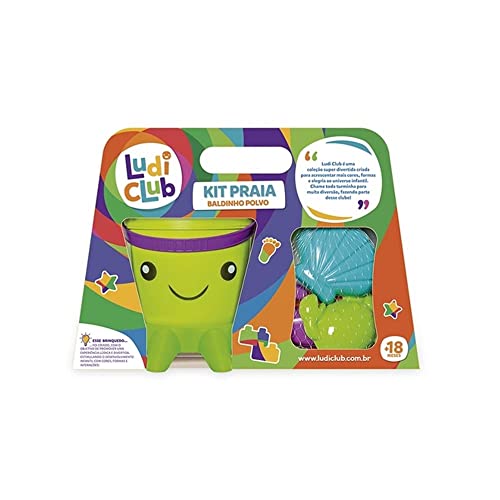 Kit Praia Baldinho Polvo Ludi