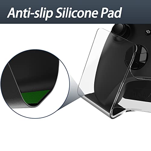 Controller Wall Stand Double Gamepad, Universal Controller Holder For Xbox One/360/Series, Ps5, Ps4 And Nintendo Switch With Anti-Slip Pad Built In; Black #TOP4