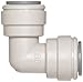 John Guest Acetal Copolymer Tube Fitting, Union Elbow, 1/4