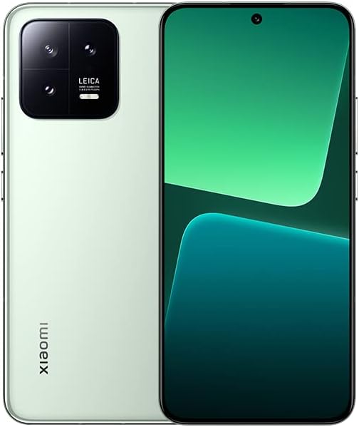 Xiaomi 13 (Flora Green 12GB RAM, 256 Storage) - Pro HDR+ Display with ultra-thin bezel |Leading Snapdragon® 8 Gen 2 | Leica professional optional lens | 38mins to 100%, powered by 67W Turbo Charging