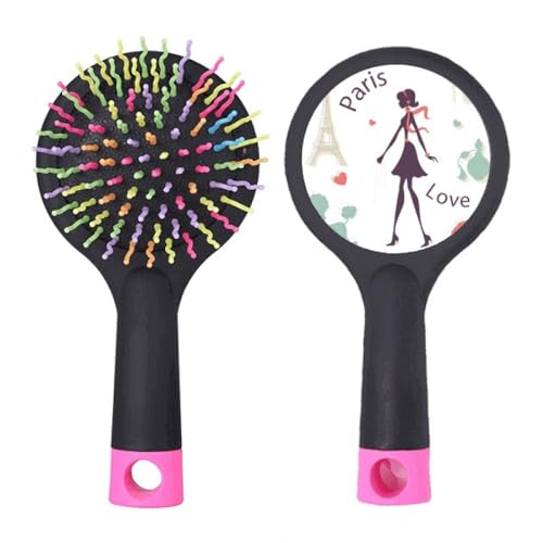 Brosse à cheveux démêlante Tour Eiffel Paris peigne coussin d'air