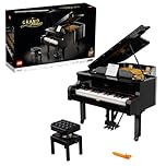 LEGO Ideas Grand Piano Building Set for Adults - Collectible DIY Home Décor Model Kit w/Motor and Power Functions - Creative Gift Idea for Music Lovers - 21323