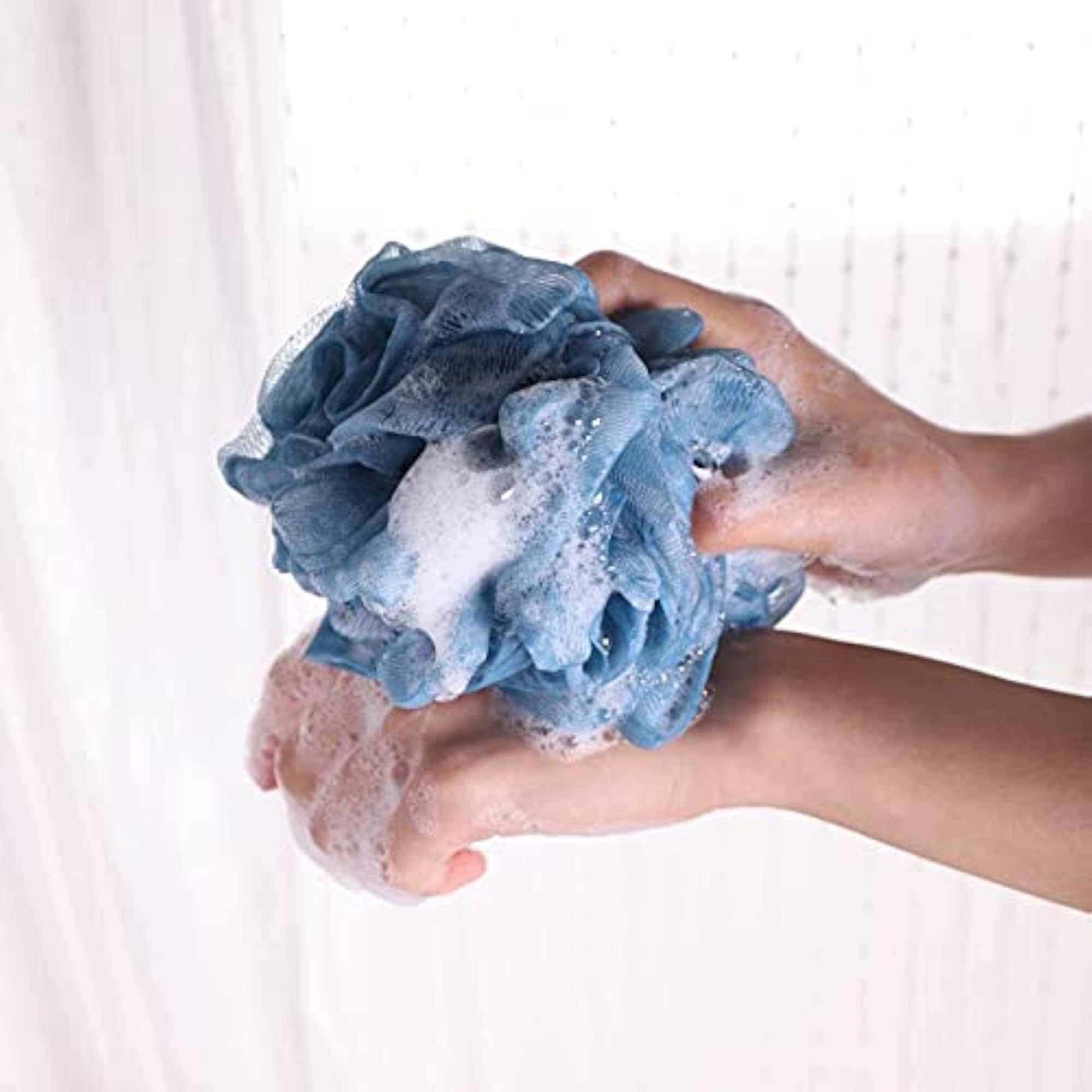 Loofah for Bathing Set of 3, Random Colour