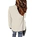 Blazer Jackets for Women Open Front Long Sleeve Work Office Suit Jackets Business Casual Outfits Fashion Clothing Beige
