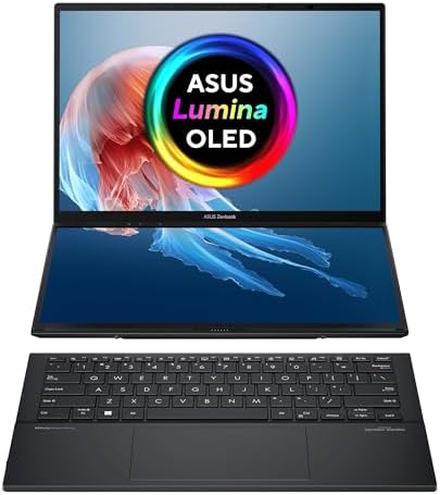 ASUS Zenbook Duo OLED UX8406CA-QL078W - Ordenador Portátil 14" WU...