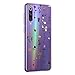 Oihxse Mandala Motif Case Compatible pour Xiaomi Mi Max 3 Coque Transparente Silicone TPU Souple Protection Etui Ultra Slim Mehndi Floral Datura Dentelle Housse Bumper (A14)