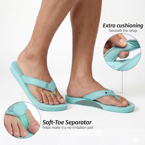 Image of YOHO ArchFlex orthopedic slippers for men | Arch support for pain relief | Soft, Anti-Skid, lightweight | comfortable padded straps flip flops for Everyday