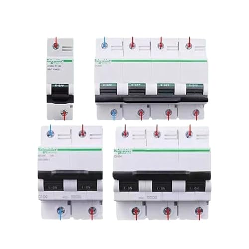 Disjoncteur électrique à courant élevé C120H interrupteur 4P 100A courbe D pour armoire