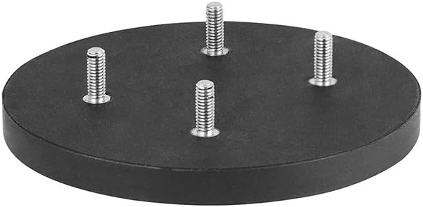 ARKON Mounts SPAMPSMAG88 88mm Heavy-Duty Magnetic Base with 4-Hole AMPS Pattern Screw Bolts Black Retail