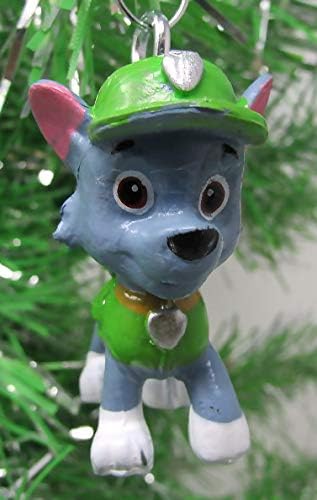 Miniatura 7 de Ryder, Chase, Tracker and Friends Random Christmas Ornament - Juego de 8 unidades, diseño único de plástico inastillable