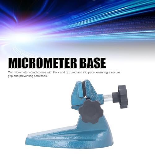 Support de micromètre en fer robuste pour usinage et métrologie - 3