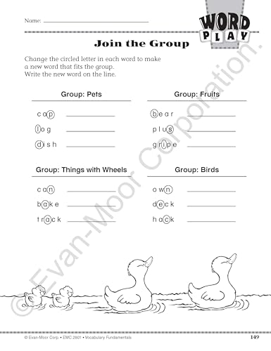 Evan-Moor Educational Publishers 2801 Evan-Moor Vocabulary Fundamentals thumb #6