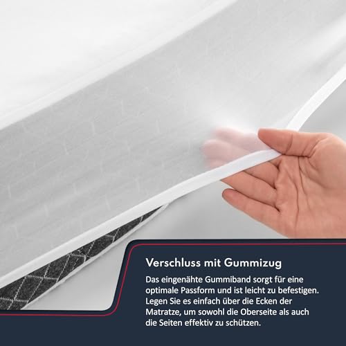 Protector de colchón impermeable transpirable FDM Kobe para noches sin accidentes 6
