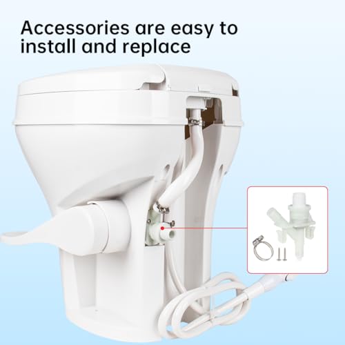 Image of Water Valve Kit for 300 310 320 Series Pedal Flush Sealand Marine Toilet, YM-MTPJ-01