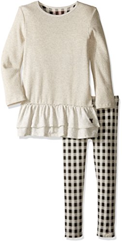 Burt's Bees Baby Girls' Organic Ruffle Thermal Dress & Legging
