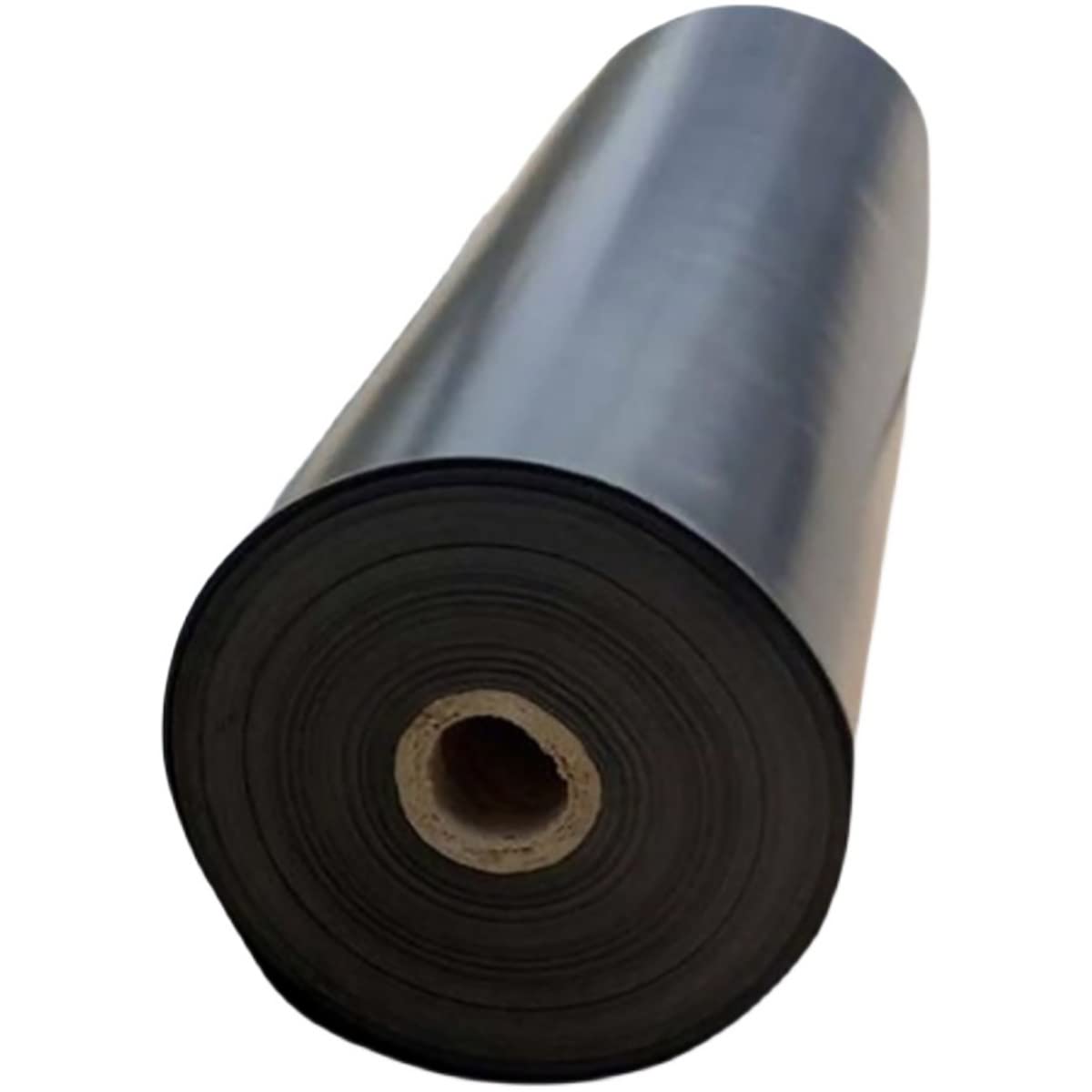 Rivestimento per laghetto in polietilene resistente, 1 x 8 m, per giardino, cortile, cascata e acqua, in gomma nera resistente, ideale per laghetti, piante acquatiche e paesaggistica