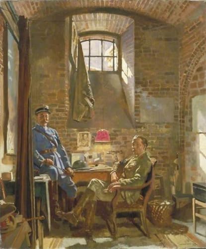 Tableau Cave Amiens Capitaine R. Maude Déco Chambre 60x90cm