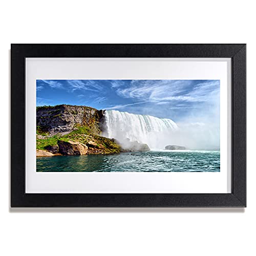 Affiche encadrée cascade nature Tulup 30x20 pour une ambiance zen dans votre salon ou chambre