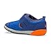 Merrell Boy's Bare Steps H20 Shoe, blue/orange, 080 Wide US Toddler