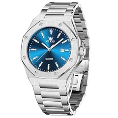 02 Blue Dial/Silver Bracelet