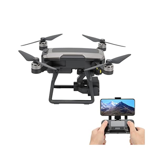 WAQU 3-Achsen-Gimbal-Kamera-Drohne F7 4K HD 3-Achsen-Gimbal-Kamera-Drohne Windbeständigkeit Langlebig Brushless… – Bild 8