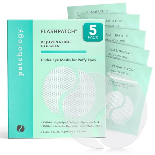 Patchology Under Eye Gel Patches – Natural Eye Masks for