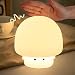 Produktbild YISUN Pilzlampe Nachtlicht für Kinder Erwachsener, Silikon Nachtlicht Dimmbar, Touch-Steuerung Nachttischlampe Geschenk, Tragbar Wiederaufladbare Night Light für Schlafzimmer Wohnzimmer Büro Camping