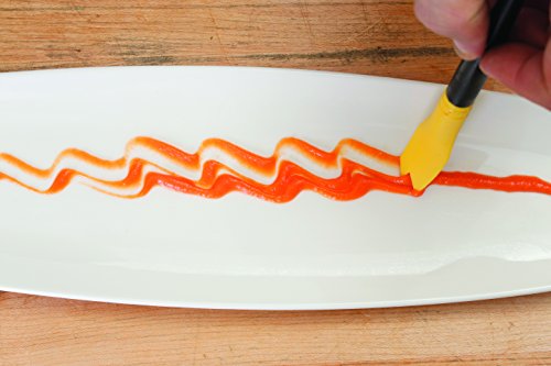 Image of Mercer Culinary Silicone Plating Saw Tooth Brush