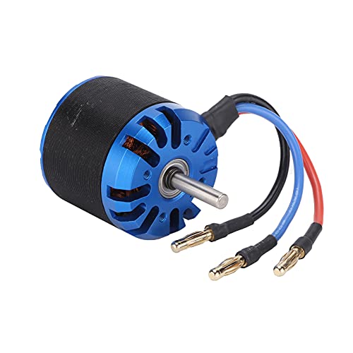 RC 4250 800KV Brushless Motor, Strong Thrust and High Efficiency Brushless Motor with 4.0mm Banana Plug Stable Precisely Balanced Rotor for School for Home