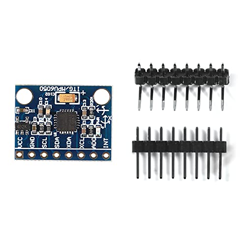 AEDIKO 6pcs MPU6050 MPU-6050 GY-521 3 Axis Accelerometer Gyroscope Module 6 DOF 6-axis Accelerometer Gyroscope Sensor Module with Cable