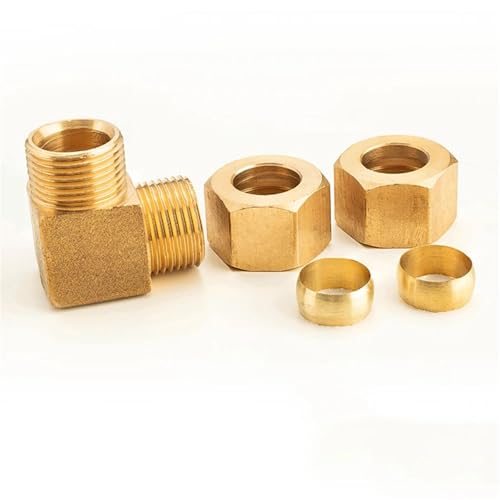 Raccord de compression 42mm en laiton : stop aux fuites d'eau - 5