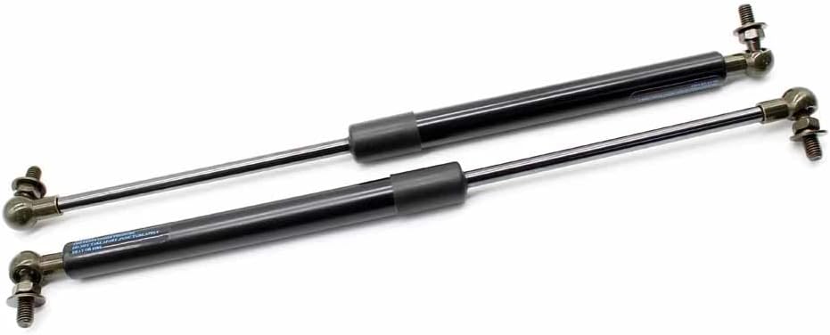 Hood Struts for 2013-2017 Honda Accord Coupe Front Bonnet Lift Support Rods Gas Springs Carbon Fiber Shock Absorber Dampers (Pure Black)