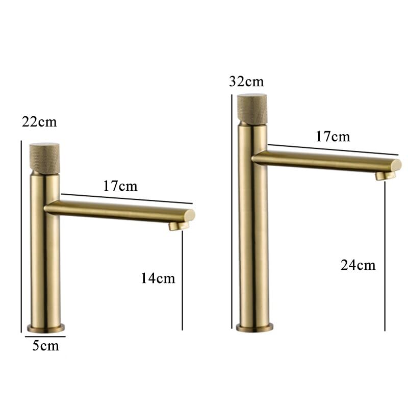 Robinet de lavabo noir mat à bouton moleté pivotant monotrou - 2