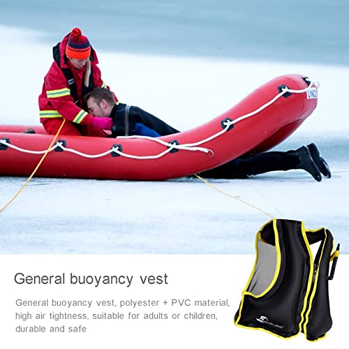 APPMOO Gilet de plongée avec Tuba Gilet de flottaison Gonflable pour Adultes, Gilet de flottabilité pour Kayak, Gilet de flottabilité Portable, Surf, Natation, plongée (pour 80 à 100 kg) - Image 6