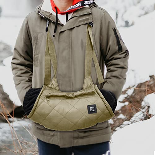 Bolsa Mãos - Bolsa Mãos com Botão Interruptor Esconder,Bolsa mão aquecida, 3 configurações temperatu