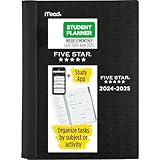 Five Star Agenda 2024-2025 académica, negro (CAW45905)