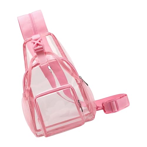 Bolsa transparente de PVC ideal para eventos deportivos y aventuras