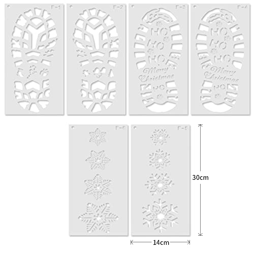 Stencil Natalizi, Speyang Stencil in Plastica