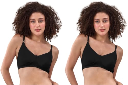 Image of Lyra Women's Cotton Non Padded Wire Free T Shirt Bra