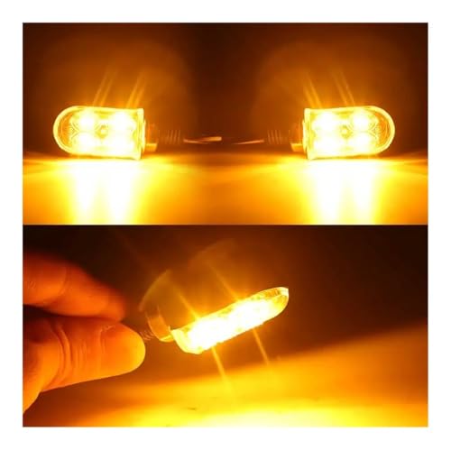 Clignotants LED moto 8mm pour remplacer vos feux peu visibles - 3