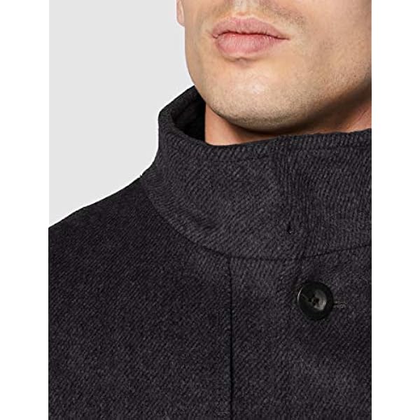 TOM TAILOR Herr Ullrock med quiltad innerjacka